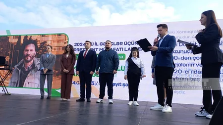 Lənkəranda 2024-cü ilin “Gənclər Paytaxtı”nın rəsmi açılış mərasimi keçirilib