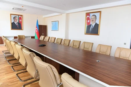 President Ilham Aliyev attends inauguration of new administrative building of YAP Pirallahi district branch