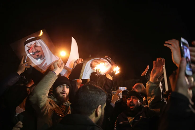 İranda Səudiyyə Ərəbistanı səfirliyinə hücumdan sonra 40 nəfər saxlanılıb