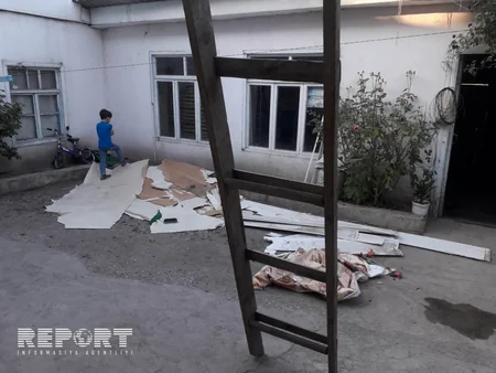 Qubada yaşayış evini ilanlar basıb - FOTO - VİDEO - YENİLƏNİB