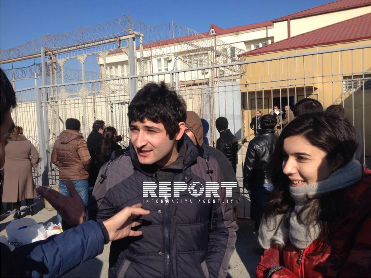 “Nida” Vətəndaş Hərəkatının iki üzvü azadlığa çıxıb - FOTOLAR
