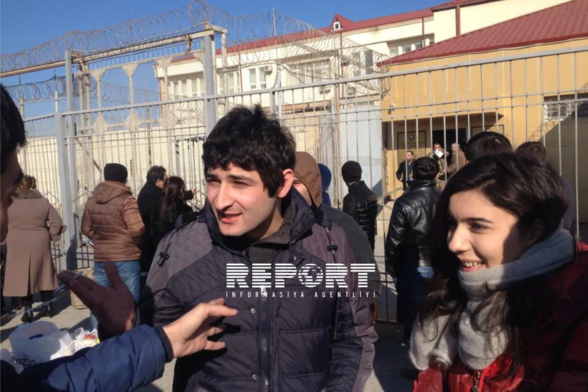 “Nida” Vətəndaş Hərəkatının iki üzvü azadlığa çıxıb - FOTOLAR