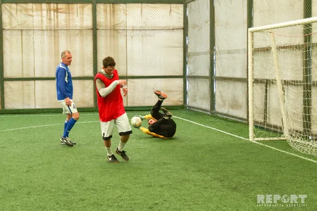 Futbol veteranları və tanınmış idmançılar arasında yoldaşlıq görüşü keçirilib - FOTO