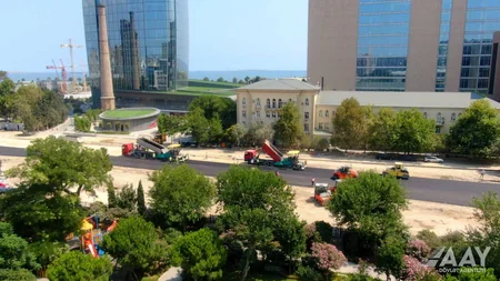 Cavanşir körpüsünün yerində asfaltlanma işlərinə başlanılıb