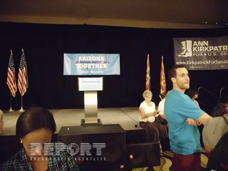 Headquarters of Democrats and Republicans wait for results of presidential election  VIDEO - PHOTO REPORT