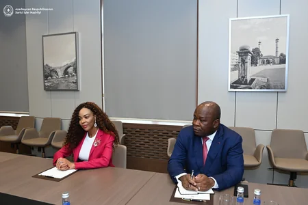 Azerbaijani FM meets with personal representative of Congolese President