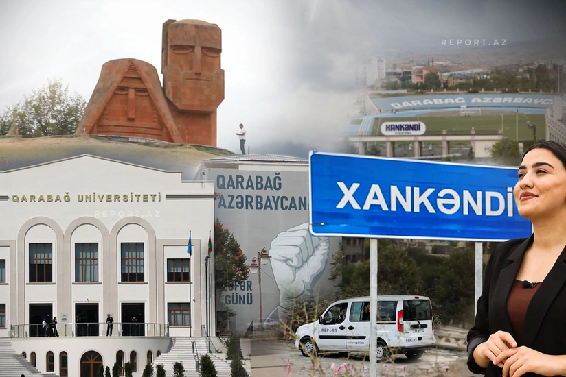 Dünyaya səs salıb, yenidən dirçələn şəhər - Xankəndini bir də belə görün - VİDEOREPORTAJ