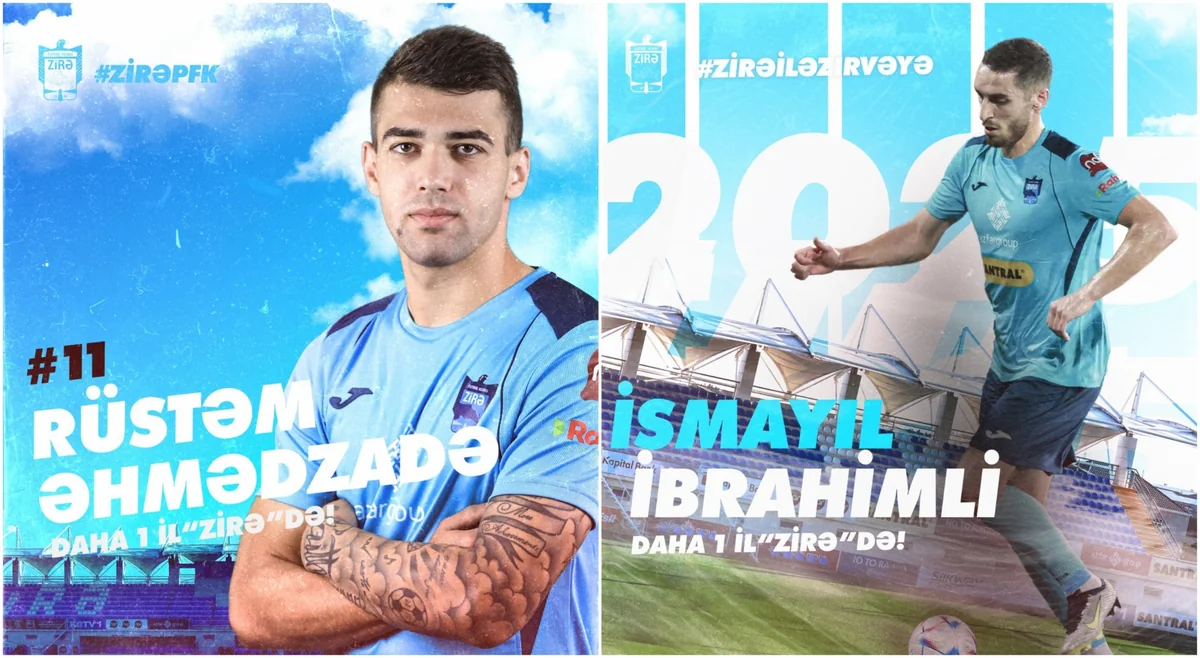 Zirə iki futbolçunu daha birillik icarəyə götürüb