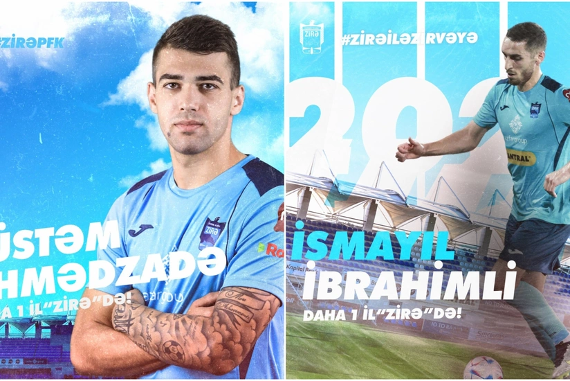 Zirə iki futbolçunu daha birillik icarəyə götürüb