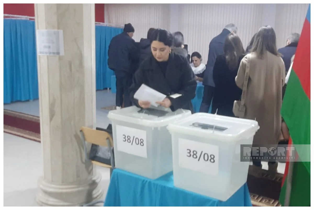 Gəncədə prezident seçkilərində aktivlik müşahidə olunur