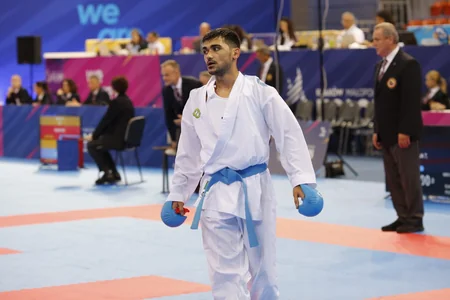 Avropa Oyunları: Azərbaycanın 3 karateçisi mübarizəni dayandırıb, biri medalı təmin edib