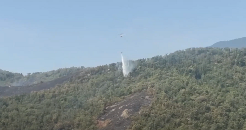 Helicopters deployed to contain wildfires in Khojavand, Aghdara, and Zangilan