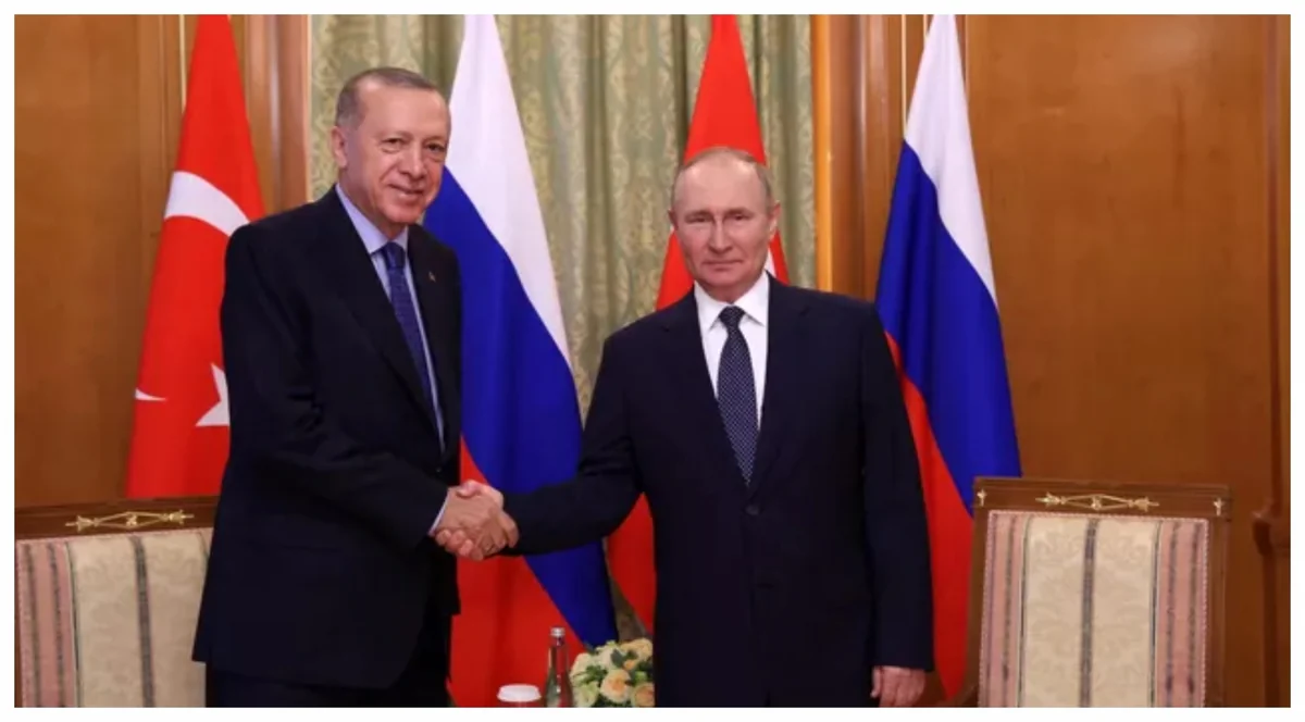 Эрдоган в рамках визита в Астану проведет переговоры с Путиным и Токаевым