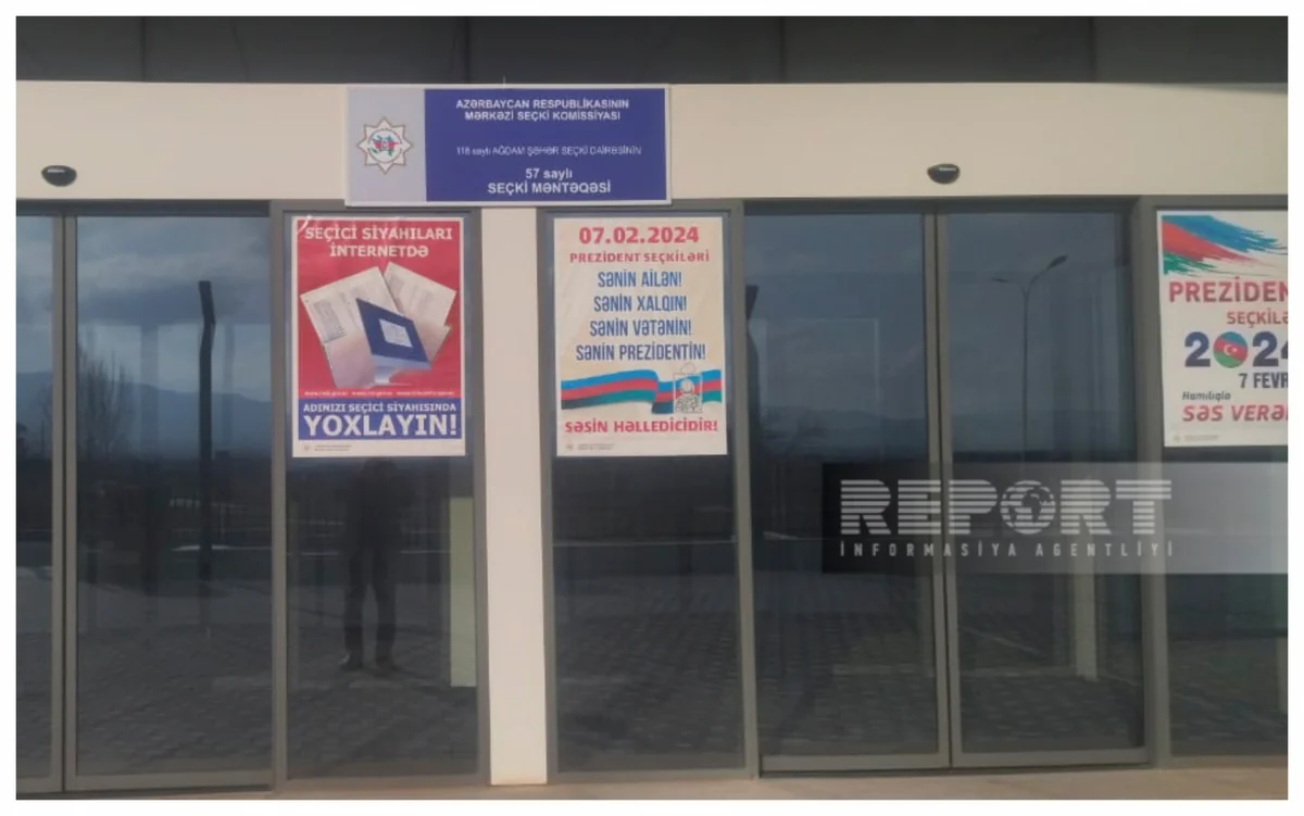 ​​​​​​​Город Агдам готов ко дню голосования