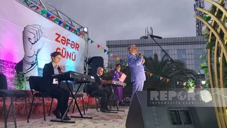 Lənkəranda Zəfər Gününə həsr olunan tədbirlər atəşfəşanlıqla yekunlaşıb