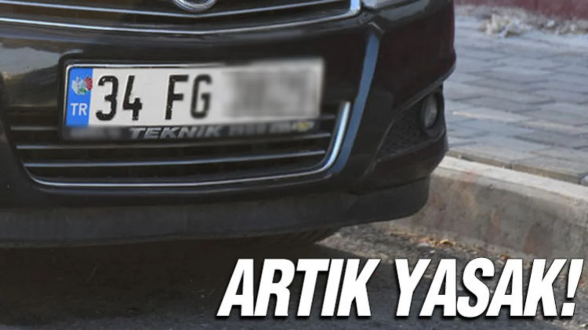 Türkiyədə avtomobillərdə FG hərfləri olan dövlət qeydiyyat nişanları yığışdırılacaq