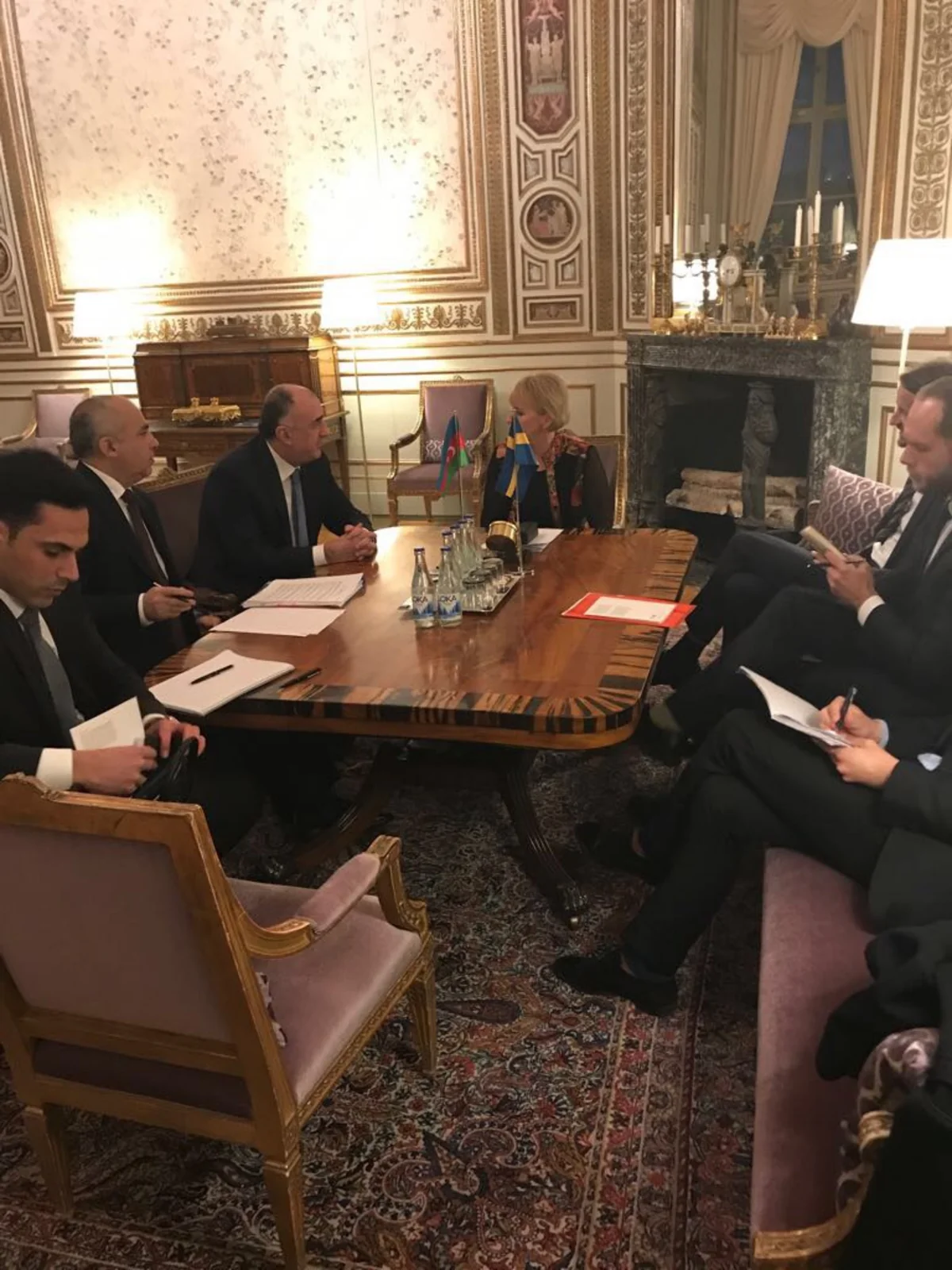 Elmar Mammadyarov meets with Margot Wallström