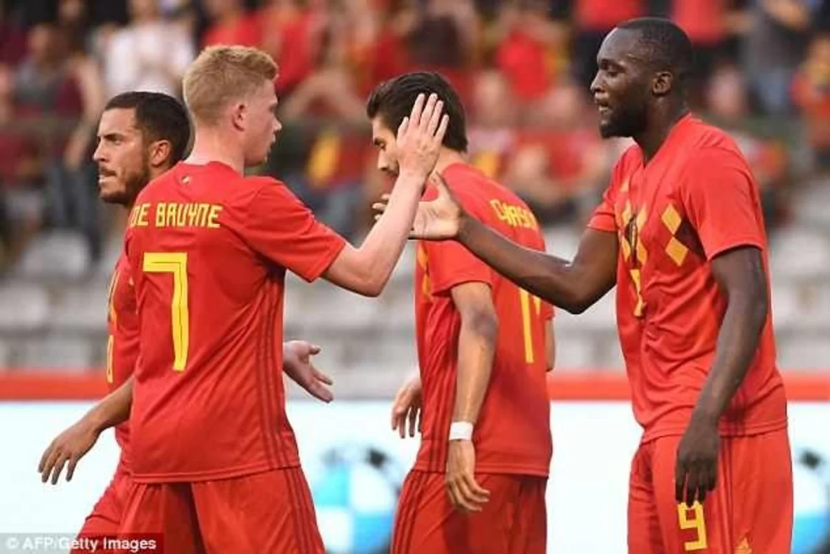 Futbol üzrə Belçika yığması Misiri məğlub edib - FOTO