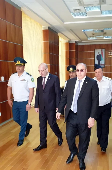DGK sədri Mazımçay gömrük postunda mövcud vəziyyətlə tanış olub