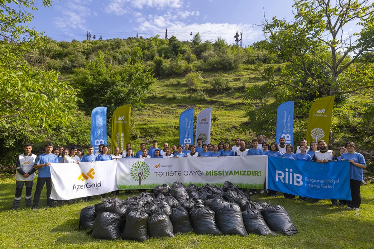 “AzerGold” və RİİB Daşkəsəndə ekoloji tədbirlər keçirib