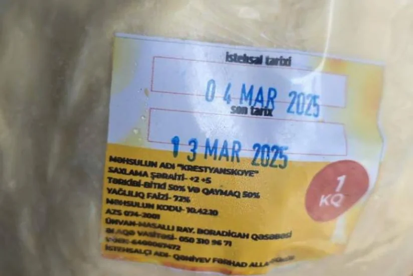 Bitki tərkibli yağı nehrə yağı adı altında satan istehsalçılar məsuliyyətə cəlb olunub
