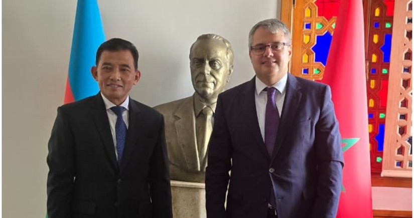 Azerbaijan’s Ambassador to Morocco meets with his Indonesian counterpart