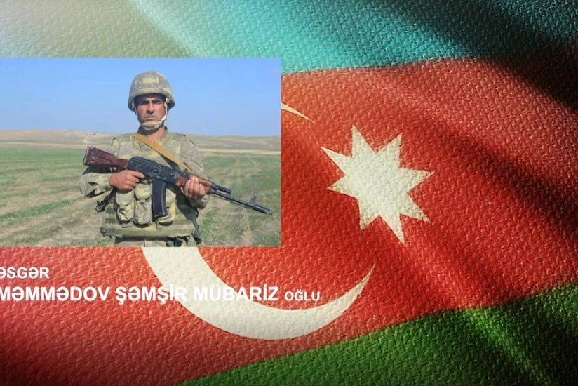 Bu hərbçimiz düşmənin atəş nöqtələrini dəqiqliklə məhv edir