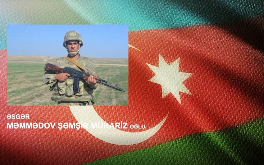 Bu hərbçimiz düşmənin atəş nöqtələrini dəqiqliklə məhv edir