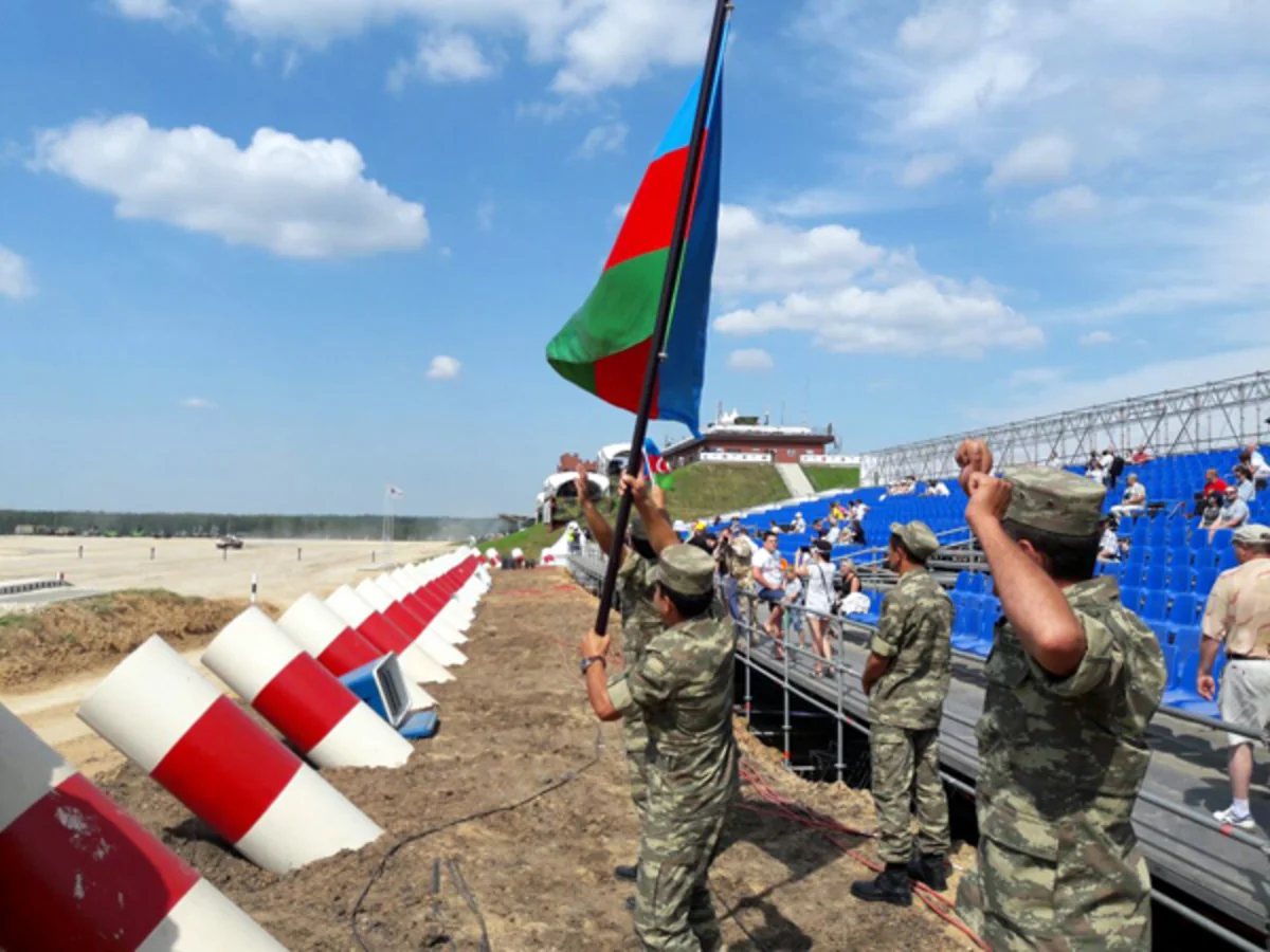 ​Azərbaycan tankçıları Tank biatlonu yarışlarında yarımfinala vəsiqə qazanıb - FOTO