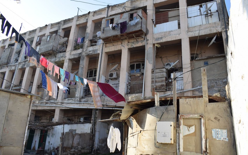 Bina qəzalı vəziyyətə düşüb, pul ayrılsa da, təmir işləri aparılmayıb
