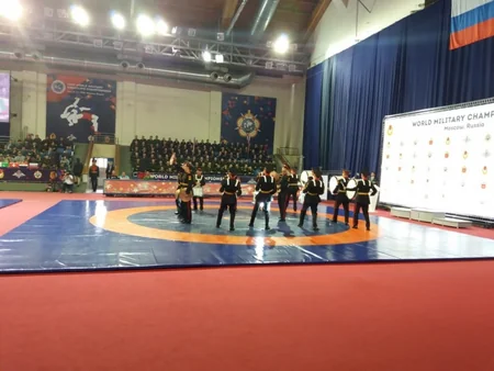 Hərbçilər arasında güləş üzrə 33-cü dünya çempionatının bağlanış mərasimi keçirilib