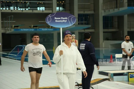 Dövlət qurumları arasında üzgüçülük yarışının açılış mərasimi keçirilib