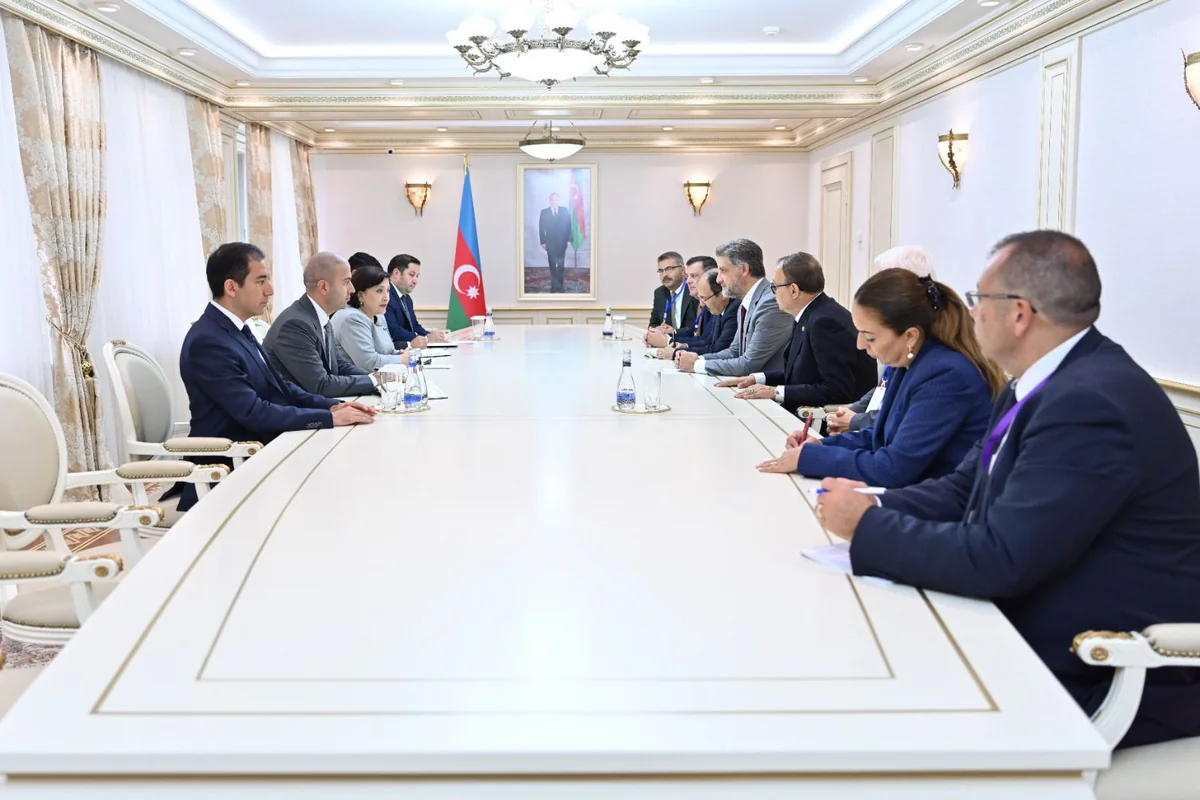 Sahibə Qafarova Türkiyənin Asiya Parlament Assambleyasındakı nümayəndə heyətini qəbul edib