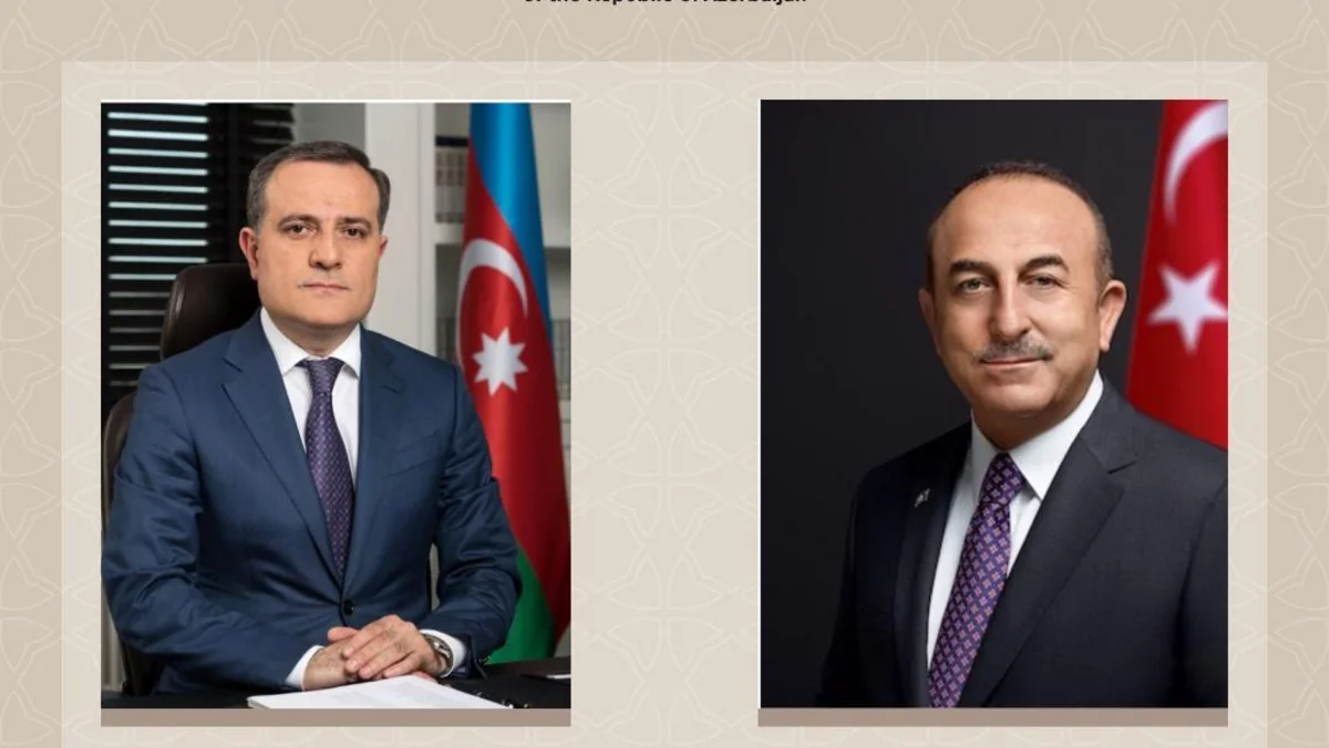 Ceyhun Bayramov Mövlud Çavuşoğlunu doğum günü münasibətilə təbrik edib