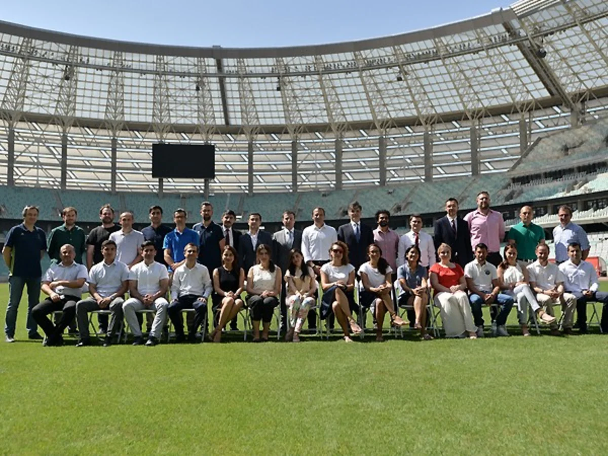 UEFA nümayəndələri 2019-cu il Avropa Liqasının final oyununa görə Bakıya səfər ediblər