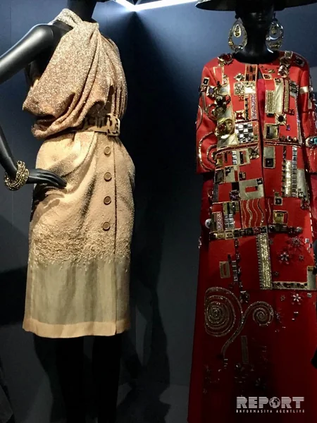 Parisdə məşhur modelyer Kristian Diorun yaradıcılığının 70 illiyi qeyd olunub - FOTOREPORTAJ