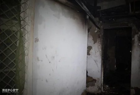 Bakıda 3 yaşayış evində yanğın olub - FOTO - VİDEO