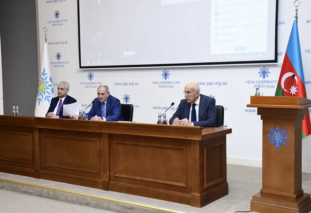 YAP Mərkəzi Aparatının və yerli təşkilatlarının 2024-cü il üçün gəlir-xərc smetaları təsdiqlənib