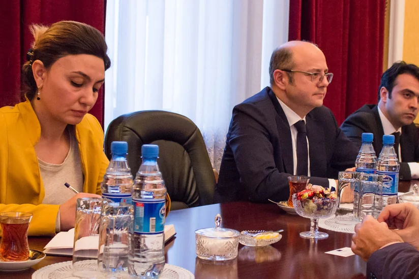 Avropa İttifaqının Azərbaycandakı səfiri Energetika Nazirliyində olub