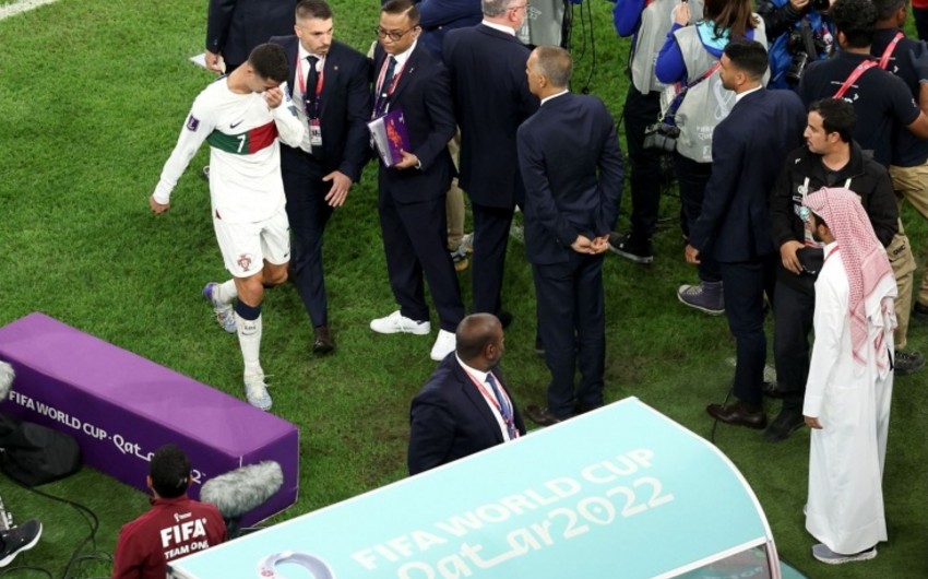 DÇ-2022: Ronaldu Mərakeşə uduzduqları oyundan sonra ağlayıb