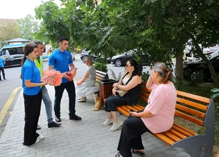 Binəqədidə bərk məişət tullantılarının yığılması üçün yeni konteyner meydançaları yaradılıb
