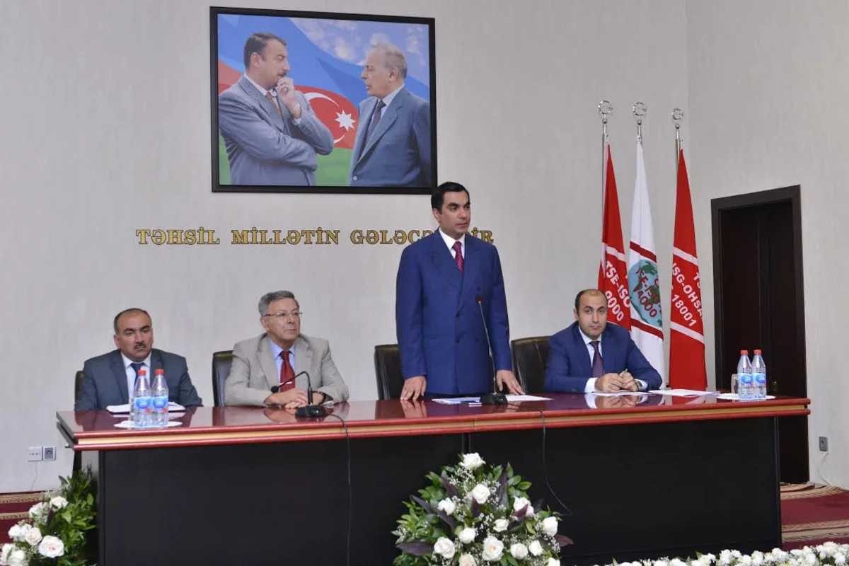 BHOS students distributed notebooks on Oil Workers Day