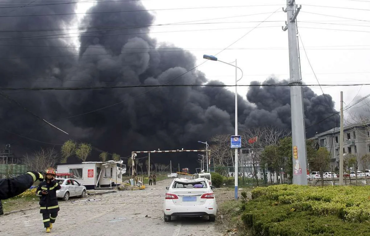 Explosion at Chinese chemical plant kills 47, injures nearly 640 - PHOTO - VIDEO