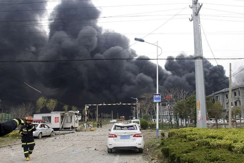 Explosion at Chinese chemical plant kills 47, injures nearly 640 - PHOTO - VIDEO