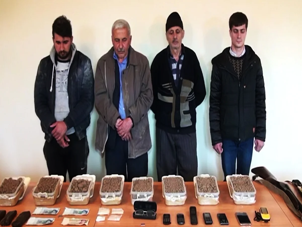 İran-Azərbaycan sərhədini pozan şəxslər saxlanılıb, külli miqdarda narkotik vasitə dövriyyədən çıxarılıb