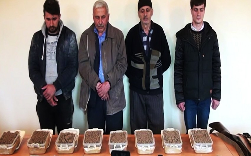İran-Azərbaycan sərhədini pozan şəxslər saxlanılıb, külli miqdarda narkotik vasitə dövriyyədən çıxarılıb