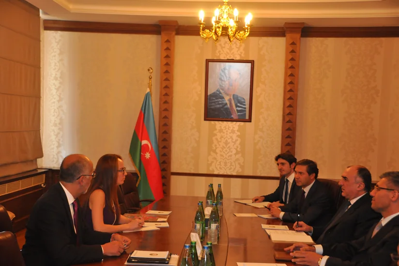 Elmar Məmmədyarov Meksika Senatının Xarici Əlaqələr Komitəsinin sədrini qəbul edib