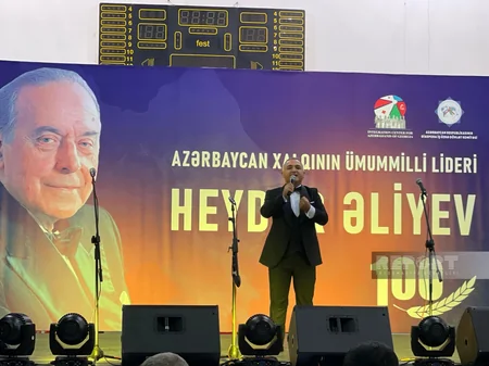 Gürcüstanda Heydər Əliyevin 100 illik yubileyi münasibətilə konsert keçirilib