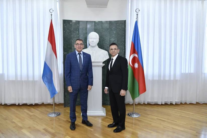 Mədət Quliyev Mişel Turk ilə görüşüb