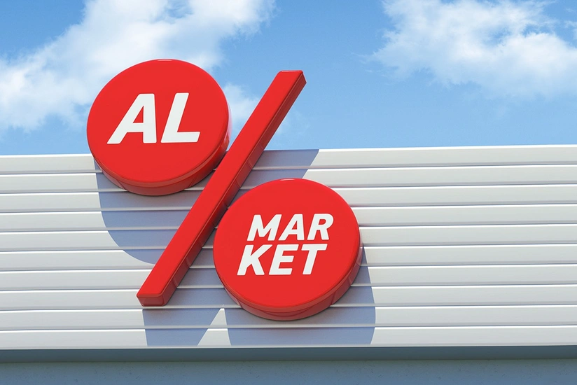 “AL market”ə basqın olub